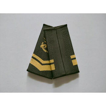 橙央红色记忆纪念品九九式99式绿色套式肩章肩牌怀旧收藏套筒 三级1号
