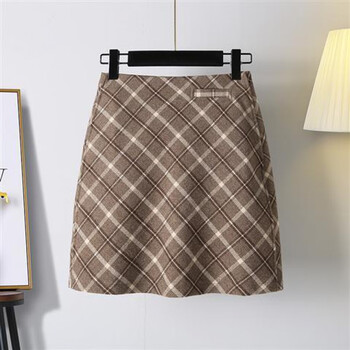 秋冬季连衣裙套装裙子女装200斤秋冬套装女洋气羊羔毛外套显瘦短裙三潮 七天内发出 外套+上衣+短裙 三 XL 建议115-125斤