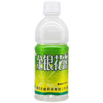 [虎泉] 金银花露 340ml/瓶 无蔗糖 1瓶