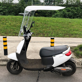 车雨棚挡风加长加厚防雨防晒摩托车挡风遮雨蓬7字棚电动车遮阳遮雨棚