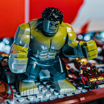 者联盟美国队长战损版3内战积木男孩玩具史蒂夫钢铁侠书moc绿色绿巨人