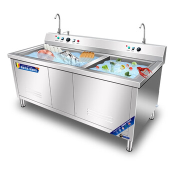 洗碗机商用超声波全自动洗菜机饭店厨房餐厅食堂用大型刷碗大容量银雀