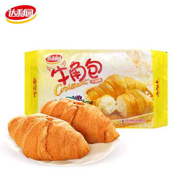 达利园牛角包芝士味牛油味软面包早餐零食点心手撕面包西式1kg牛角包
