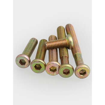 立始m6m8家具五金螺丝 平圆头内六角螺丝 家具螺丝*10x12x14x20-120