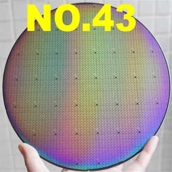 8英寸硅晶圆wafer 光刻片芯片硅片科技半导体集成电路展示 no.43