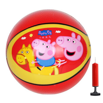 小猪玩具佩奇户外运动g26821-3岁篮球2号儿童玩具球