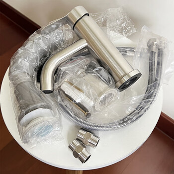 冷热水龙头单孔浴室柜洗手台洗脸盆洗漱台卫浴台上盆龙头下水配件