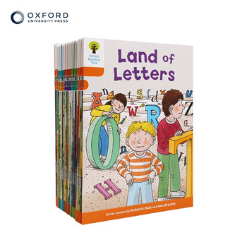 牛津树点读版 牛津树校园版 L1-9阶  幼儿英语启蒙 自然拼读学习 Oxford Reading Tree 适合 3-12岁 牛津树分级阅读 牛津树学校版 送原版音频 仅支持毛毛虫点读 点读笔需另购