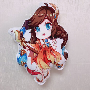 王者荣耀周边人物抱枕皮肤可爱造型摆件辅助打野射手模型靠枕 大乔