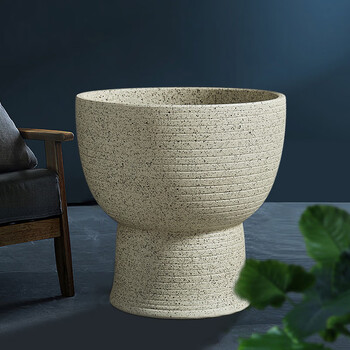 帆恩沙景德镇陶瓷仿古艺术洗拖把池阳台墩布池卫生间庭院拖布池家用地盆室外院子花园浇花洗车洗鞋拖水池户外d款 单拖把池 图片价格