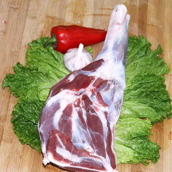 羊肉新鲜羊后腿肉羊前腿生羊肉现杀农家散养黑山羊肉生鲜香妮曼特原切