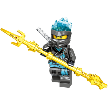 玩具儿童生日礼物6幻影忍者积木反派人仔绝版白色克普特将军人偶男孩