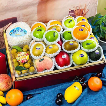 果汇堂【官方精选】精美水果礼盒10种混搭高端果篮水果中秋送礼企业