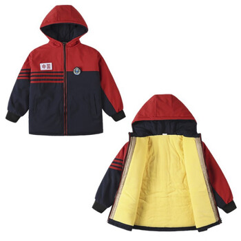 凌登小学生校服班服幼儿园园服2021冬装新款棉服外套加厚保暖运动休闲