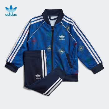 阿迪达斯GD2872】adidas阿迪达斯三叶草2020春夏季男婴童运动套装GD2872皇家蓝86/建议身高86cm【行情报价价格评测】-京东