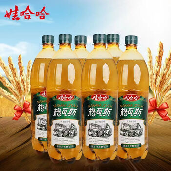 娃哈哈格瓦斯饮料330ml600ml瓶装整箱碳酸可乐麦芽味饮品 23年1月