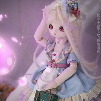 公主sd女娃仿真关节人偶二次元动漫手办女孩生日礼物里美40cm4分娃