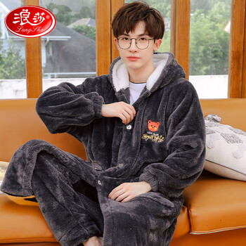 [浪莎秋冬珊瑚绒睡衣男士]产品多家对比 - 比价格比销量比口碑_轻舟网