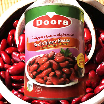 doora 61red kidney beans grand rouge haricots红芸豆罐头 红芸豆