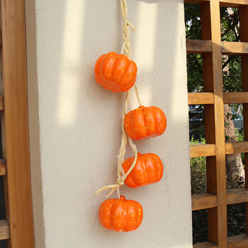 wo玉米大蒜辣椒姜农家乐水果店饭店厨房挂墙装饰挂件南瓜串1串