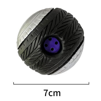 小狗的玩具发声球13个月狗狗玩具狗解闷神器耐咬磨牙自嗨宠物球7cm