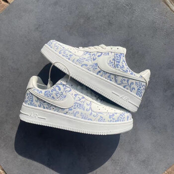 linikerb纯原af1空军一号男女板鞋青花瓷温变低帮小白鞋变色潮流休n