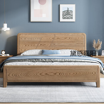 5米单双人家用储物高箱主卧婚床 单床 款式备注 1500mm*2000mm  框架