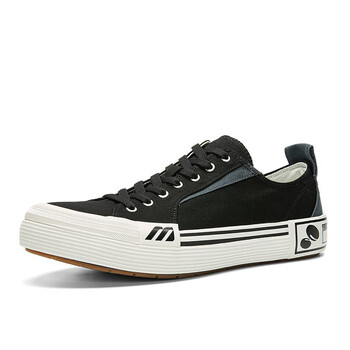 美津浓(mizuno)男鞋女鞋 2023秋季新款休闲鞋基础ins黑色板鞋防滑鞋子