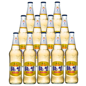 燕京啤酒 8度冰啤纯生 518ml*12瓶-微醺网