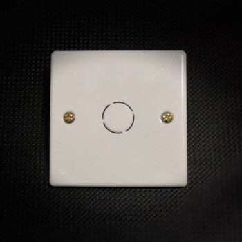 86线盒盖板pvc线盒白板盖白盖板工程款暗盒保护盖接线盒空白面板 86线