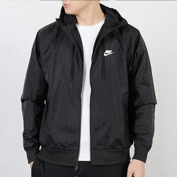 耐克nike外套男装2022秋季新款休闲运动服防风连帽夹克ar2192010主图
