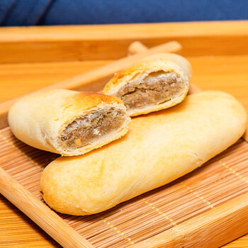 现烤糕点才好吃 稻香村 冷冻牛舌饼280g(8只)特色糕点 早茶点心 速冻