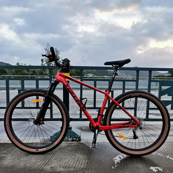 瑞豹自行车碳纤维山地车36变速男女单车油碟刹气叉美洲豹27.