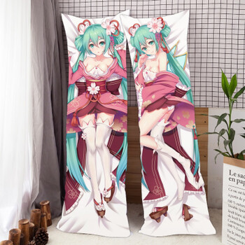 抱枕动漫二次元初音未来周边等身靠枕枕头原神蕾姆可莉学生全身污09