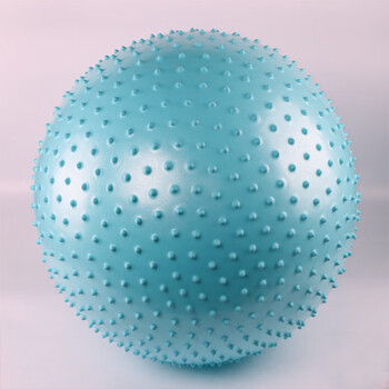 加厚防爆瑜伽球 感统训练大龙球 儿童感统训练球平衡球 天蓝色 85cm