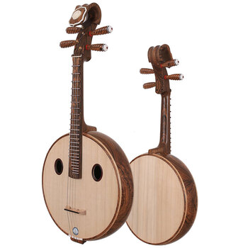 音潮yinchao5117黄金檀木考级剧团演奏练习级中阮民族弹拨乐器黄金檀