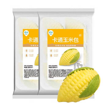 巴比卡通玉米包300g*2包共12只 手工儿童卡通包