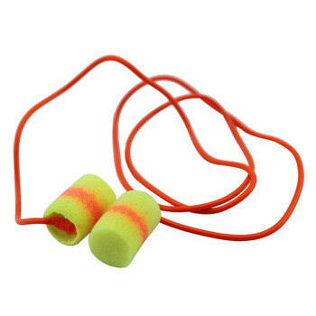 3m耳塞防噪音隔音带线圆柱子弹型学习车间睡眠泡棉免揉搓 3m 311-1126