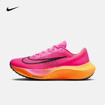耐克(nike)男子跑步鞋中底zoomx轻盈缓震 zoom fly 5 dm8968-600 38.