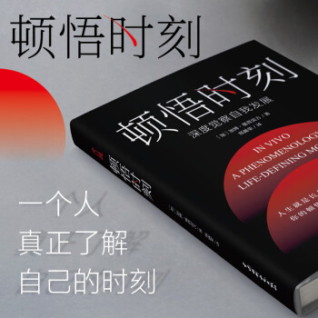 顿悟时刻（精装）：深度觉察自我发展 赠精美六折页小册子 名家观点做有效的逻辑支撑 有文学性的深度 精装版本哲思书