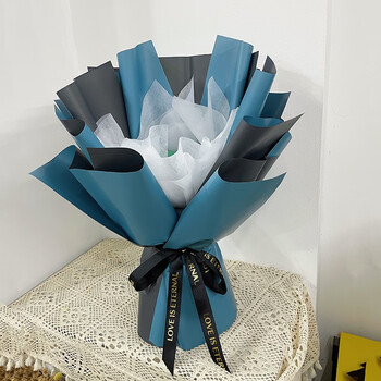 佳礼怡個 七夕情人节花束包装纸包花神器半成品免包装花束壳零食花束