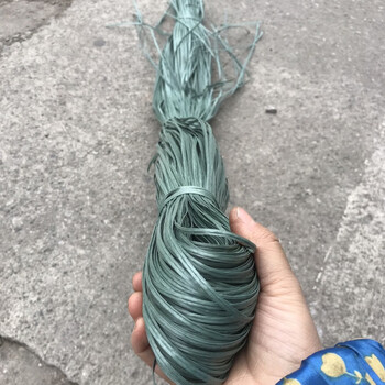 江影清绿色绑带扎带小绳子塑料篾扎篾排山篾胶带小绳子工地安全绳编织
