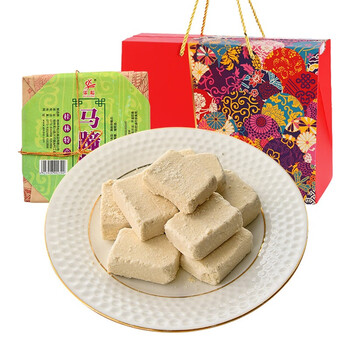 马蹄糕桂林特产马蹄糕158g*6包礼盒 广西沙糕荸荠米糕米饼老式点心甜