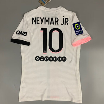 巴黎21/22赛季 客场短袖 球员版 内马尔10号球衣拉莫斯 单上衣印 法甲