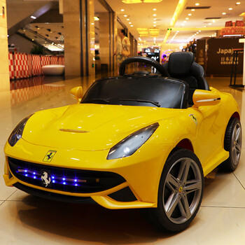 能开的儿童小车四轮婴电动车可坐遥控汽车1-3岁4-5摇摆童车宝宝玩具车