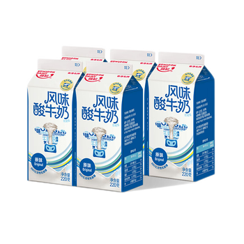 维记维记维记低温酸奶200ml盒装原味酸牛奶饮品酒店低温冷藏 原味220