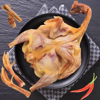 湖南特产腊鸡整只风干鸡腿咸鸡腊味非四川风干鸡湖北 风吹鸡1只装