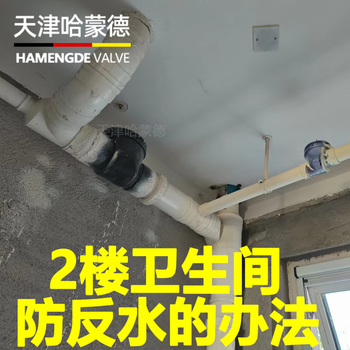 哈蒙德2楼卫生间防反水的好办法 哈蒙德马桶止逆阀厕所止回阀下水道