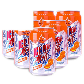冰峰饮料汽水尝鲜330mlx6西安易拉罐听装饮料