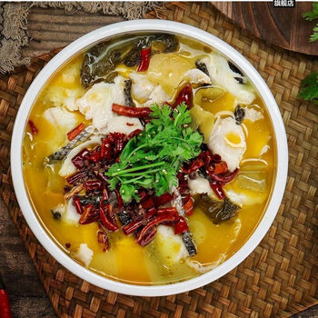 好得睐黑鱼酸菜鱼650g半成品方便菜无骨黑鱼片650g酸菜鱼3盒